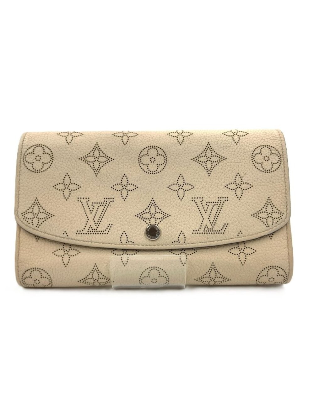 Louis Vuitton Mahina Portefeuille Iris Bifold Wallet Ivory